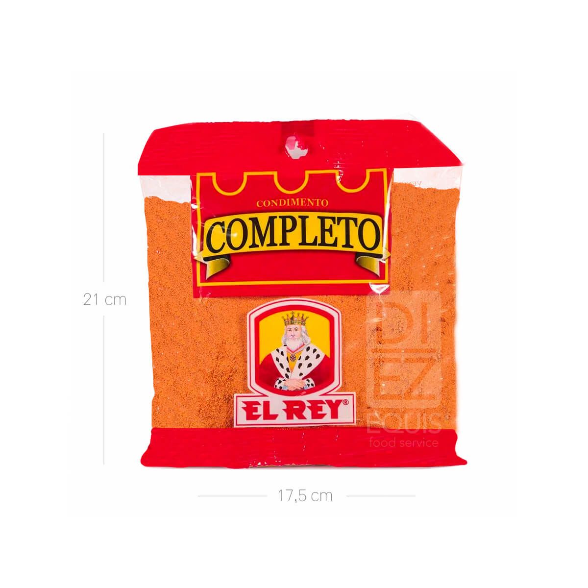 10X Condimento Completo El Rey x 500 Gr Bolsa