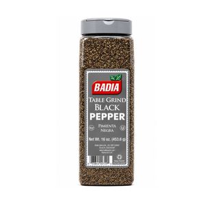 Pimienta Negra Molida Badia x 453 Gr Pet - Unidad
