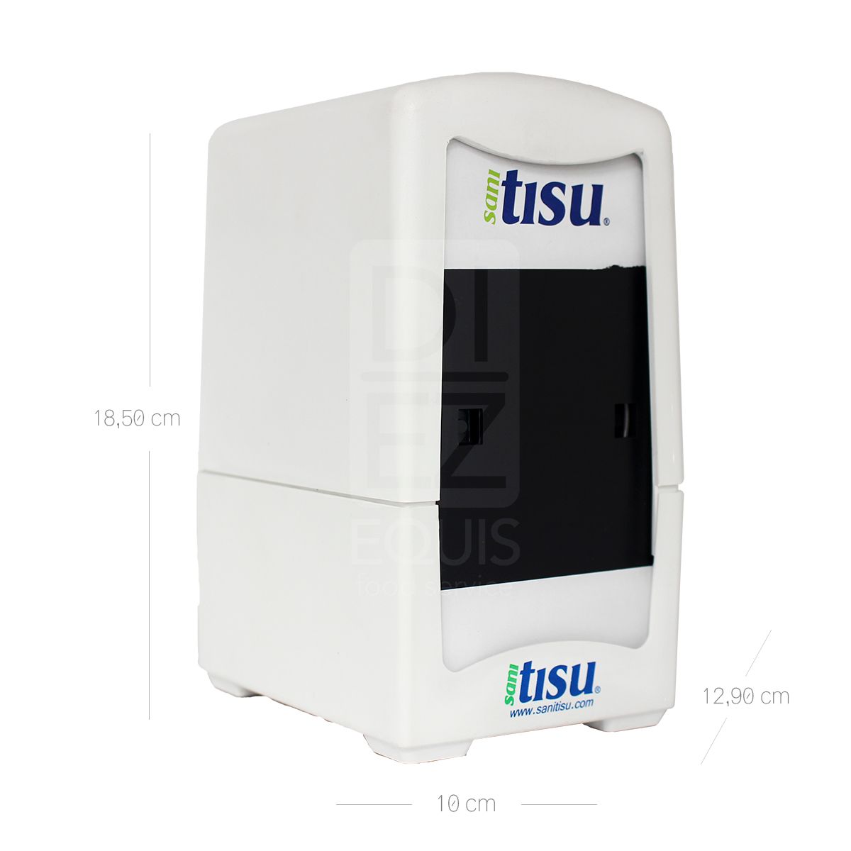 10X Dispensador Servilleta Cafetería Sani Tisu 01