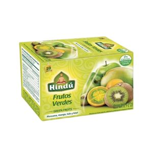 Infusión Frutal Hindú Frutos Verdes x 20 Und - Caja