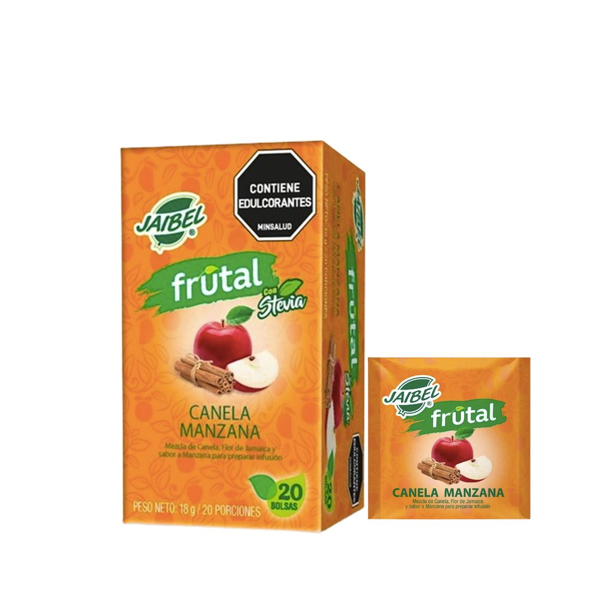 10X Aromática Canela y Manzana Línea Institucional Jaibel x 24 Und