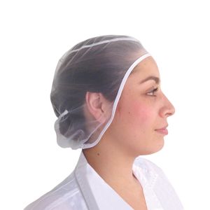 Gorro Blanco Tipo Veneciano en Velo Latexport x 6 Und - Paquete