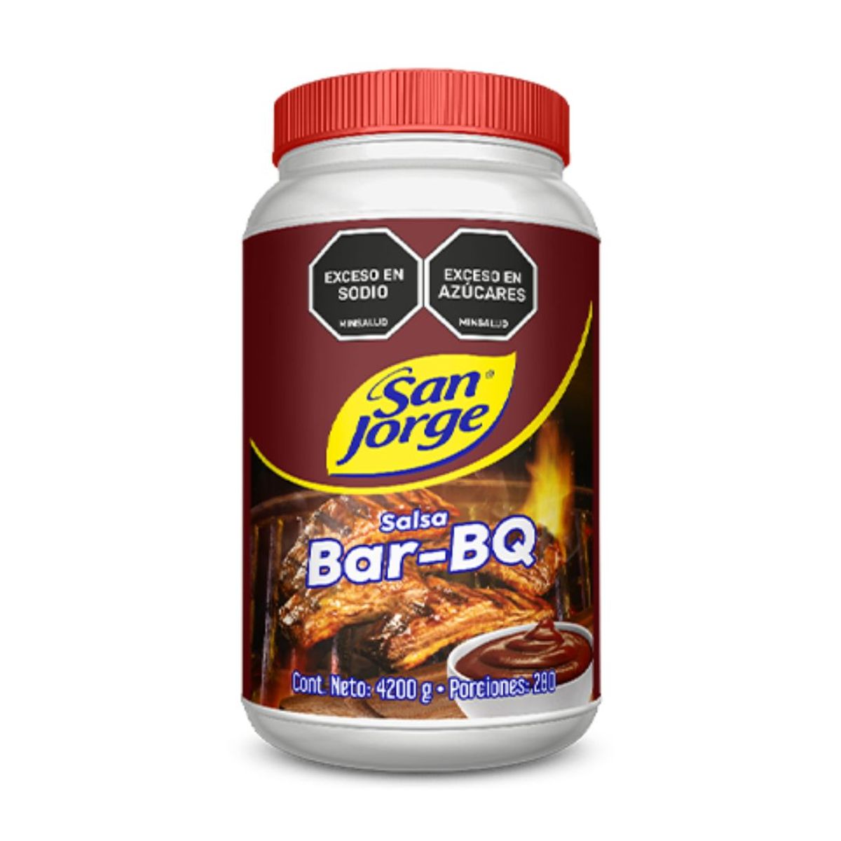 10X Salsa BBQ San Jorge Galon x 4200 G Pet