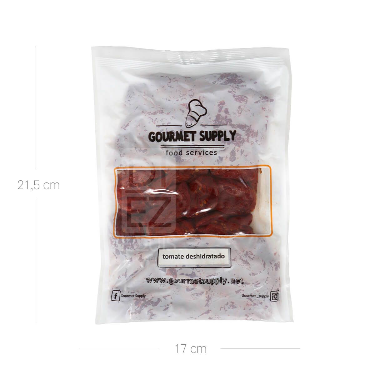 10X Tomates Secos Deshidratados Gourmet Supply x 454 Gr Bolsa