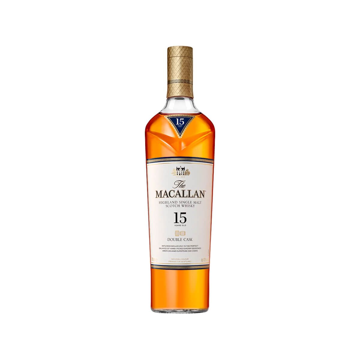 10X Whisky Macallan Double Cask 15 Años x 700 Ml