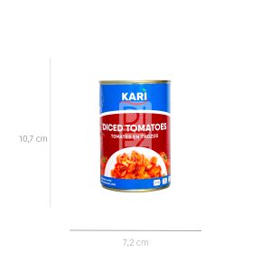 Tomate Kari En Trozos  x 400 Gr Lata - Unidad