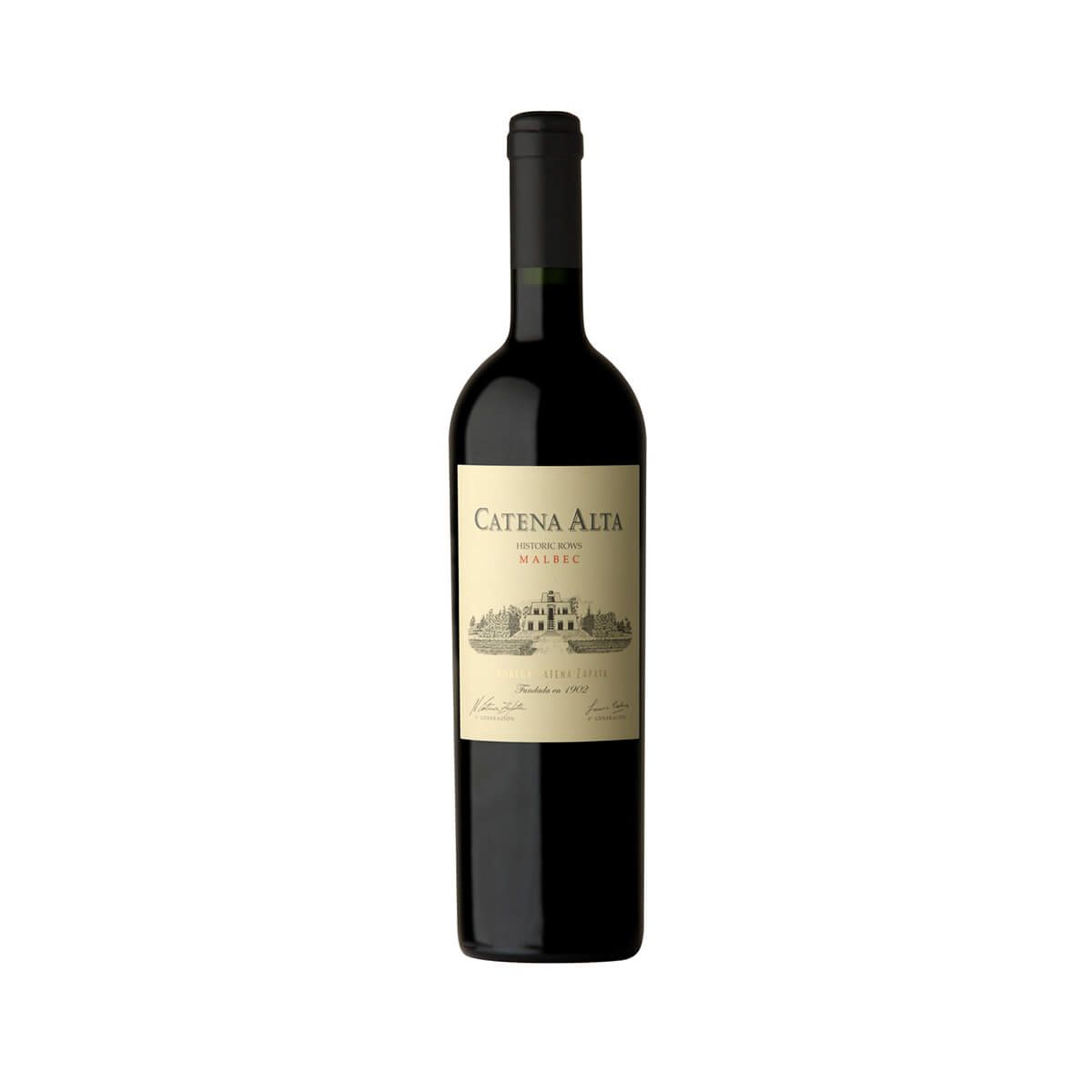 10X Vino Tinto Catena Alta Malbec Argentino x 750 Ml