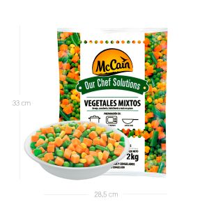 Vegetal Mixto McCain Bolsa x 2 Kg - Bolsa