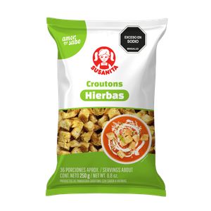 Crotones Hierbas Susanita x 250 Gr Bolsa - Bolsa