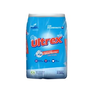 Detergente En Polvo Para Ropa Floral Ultrex x 3000 Gr - Bolsa
