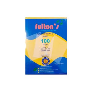 Acetato Fotocopia Carta X 100 Sisma - Unidad