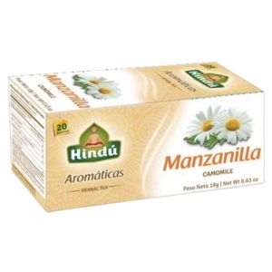 Aromática Hindú Manzanilla x 20 Und - Caja