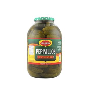 Pepinillos En Vinagre Entero La Coruña x 1000 Gr - Unidad