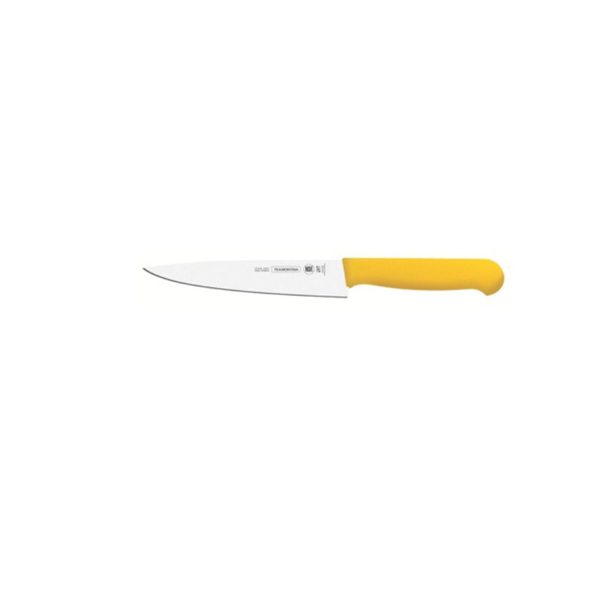 10X Cuchillo Para Carne 8'' Amarillo Professional x 1 Unidad
