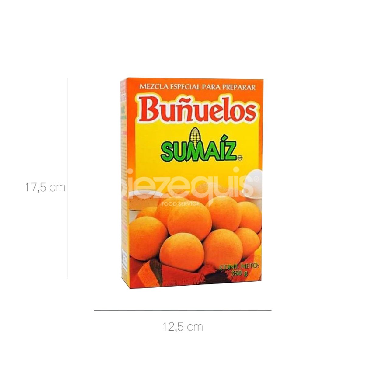 10X Mezcla Buñuelos Sumaíz x 350 Gr Cajita