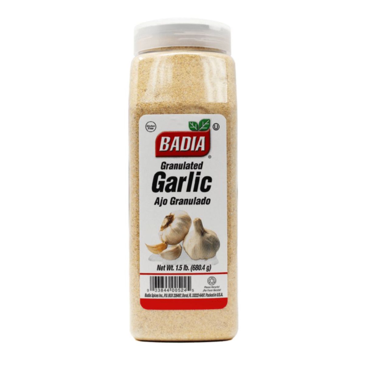 10X Ajo Granulado Badia x 680.4 Gr Frasco