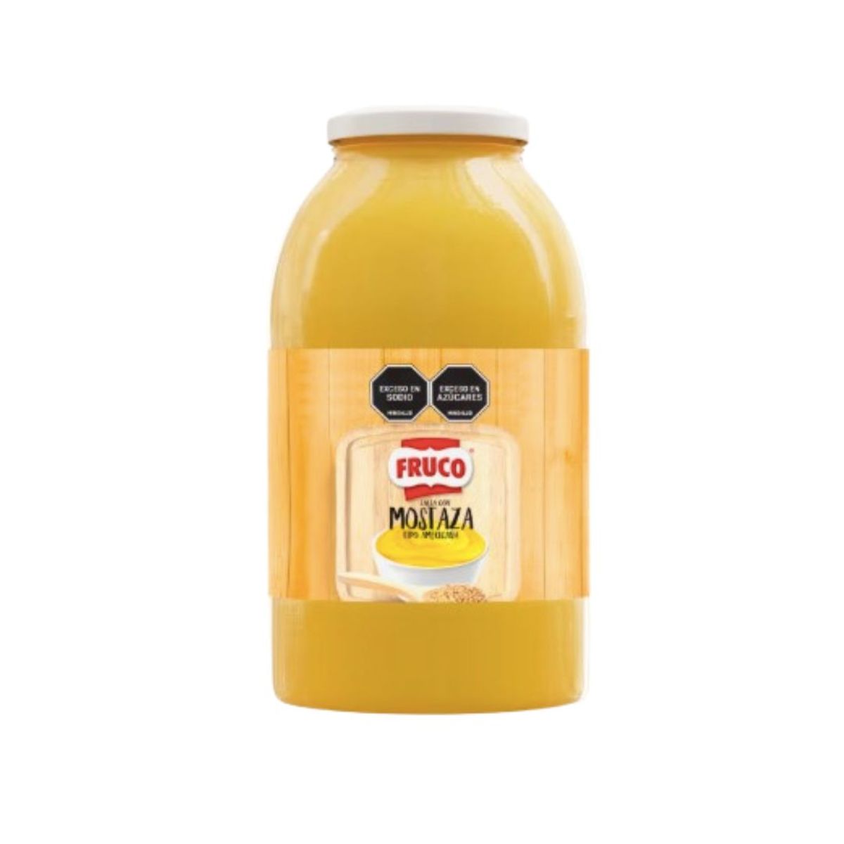 10X Mostaza Fruco Cocineros Galón x 4010 Gr Pet