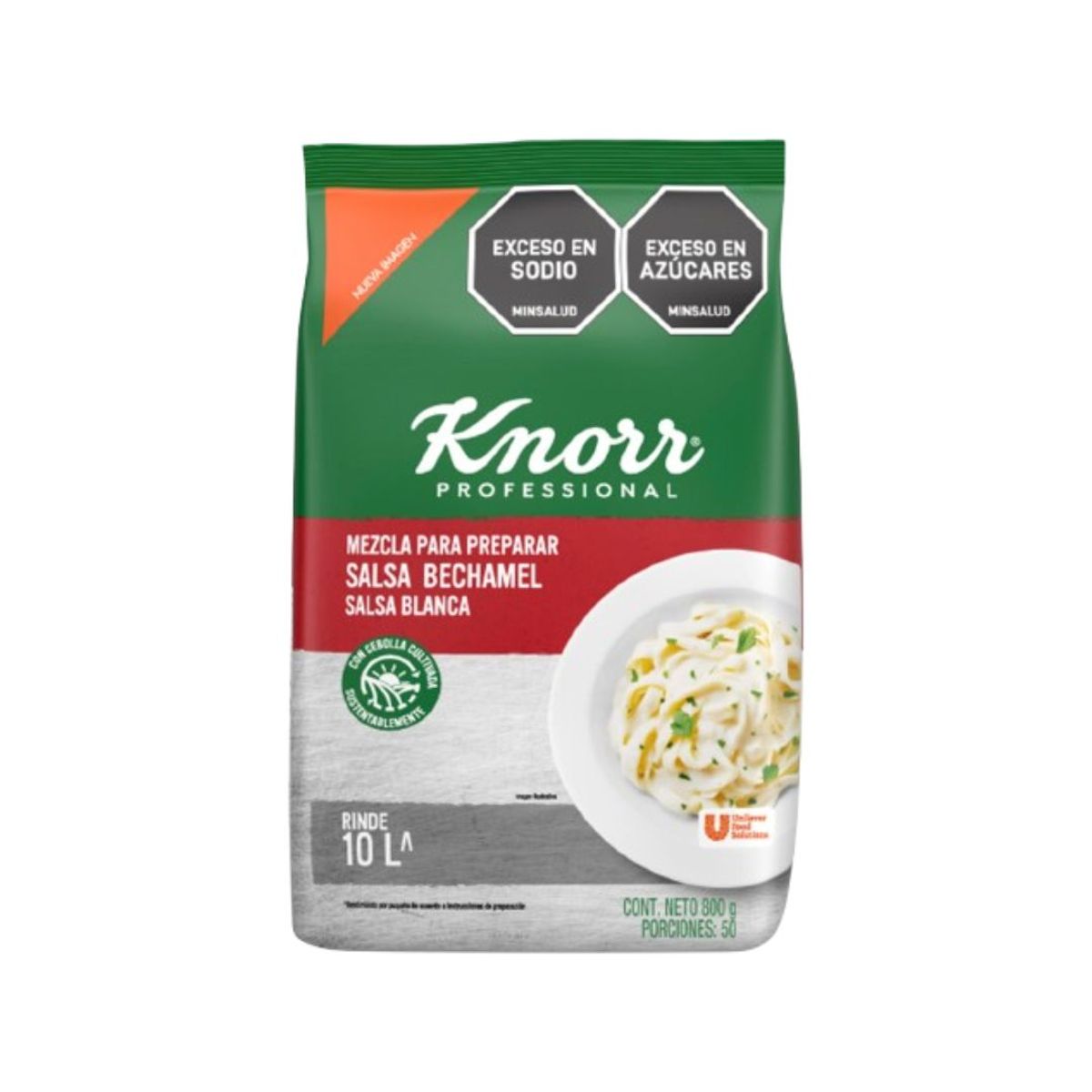 10X Salsa Bechamel Knorr x 800 Gr