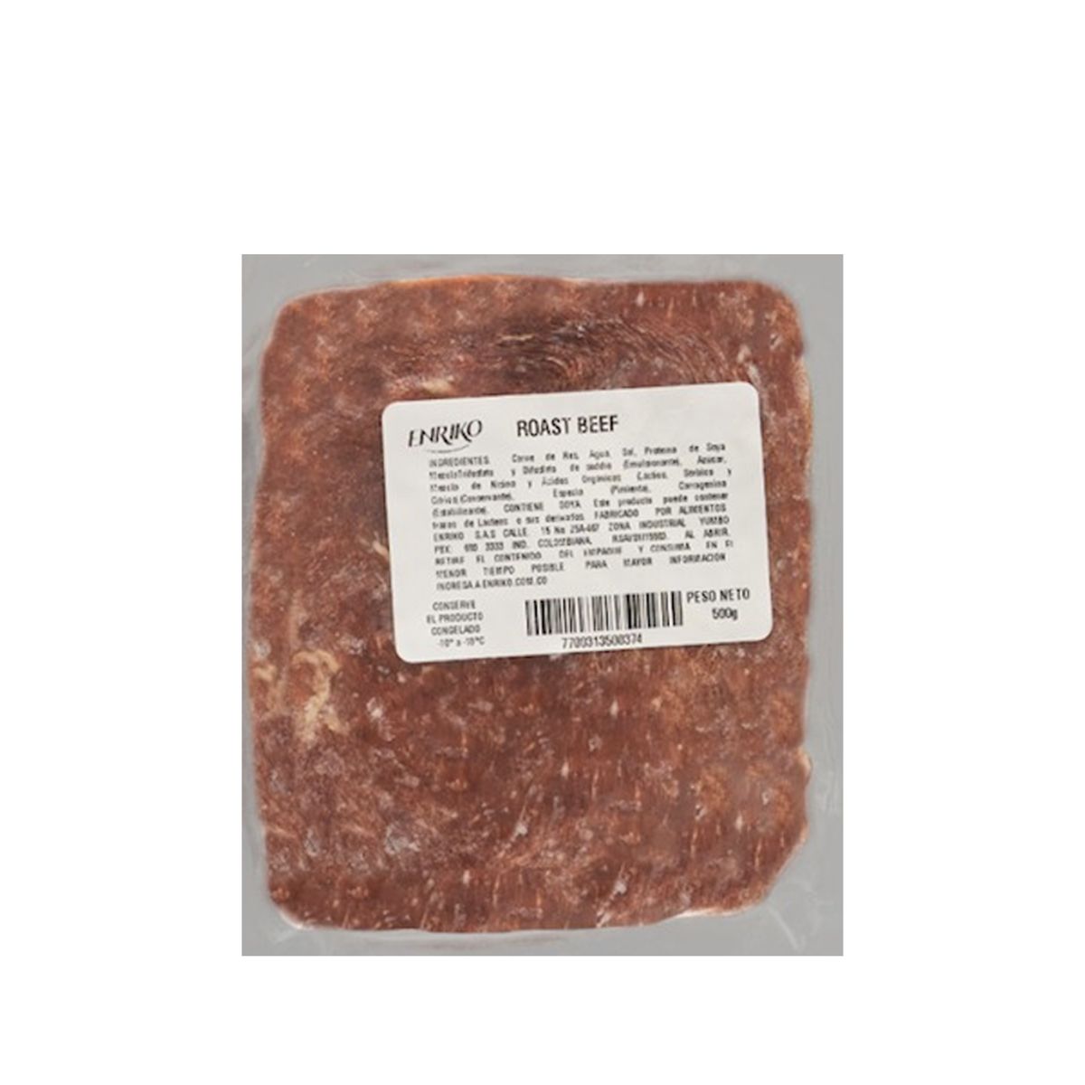 10X Jamon Roast Beef Enriko x 500 Gr