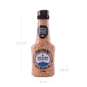 Mostaza Antigua Clásica En Grano Hacienda Gourmet x 380 Gr Pet - Unidad
