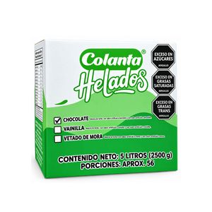 Helado Colanta De Chocolate x 5 Litros - Unidad