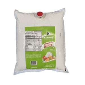 Crema de Leche Pasteurizada Semi-entera Colanta x 9,700 Gr Bolsa - Bolsa