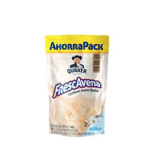 Frescavena Quaker Vainilla 440 Gr x 16 Und Doy Pack - Bolsa