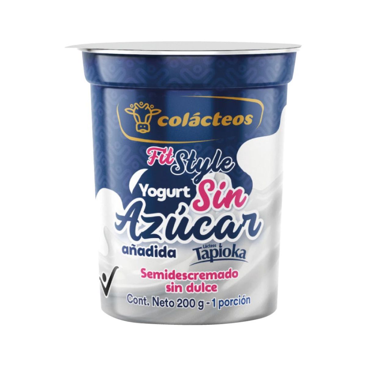 10X Yogur Sin Azúcar Colácteos Tapioka x 200 Gr Vaso