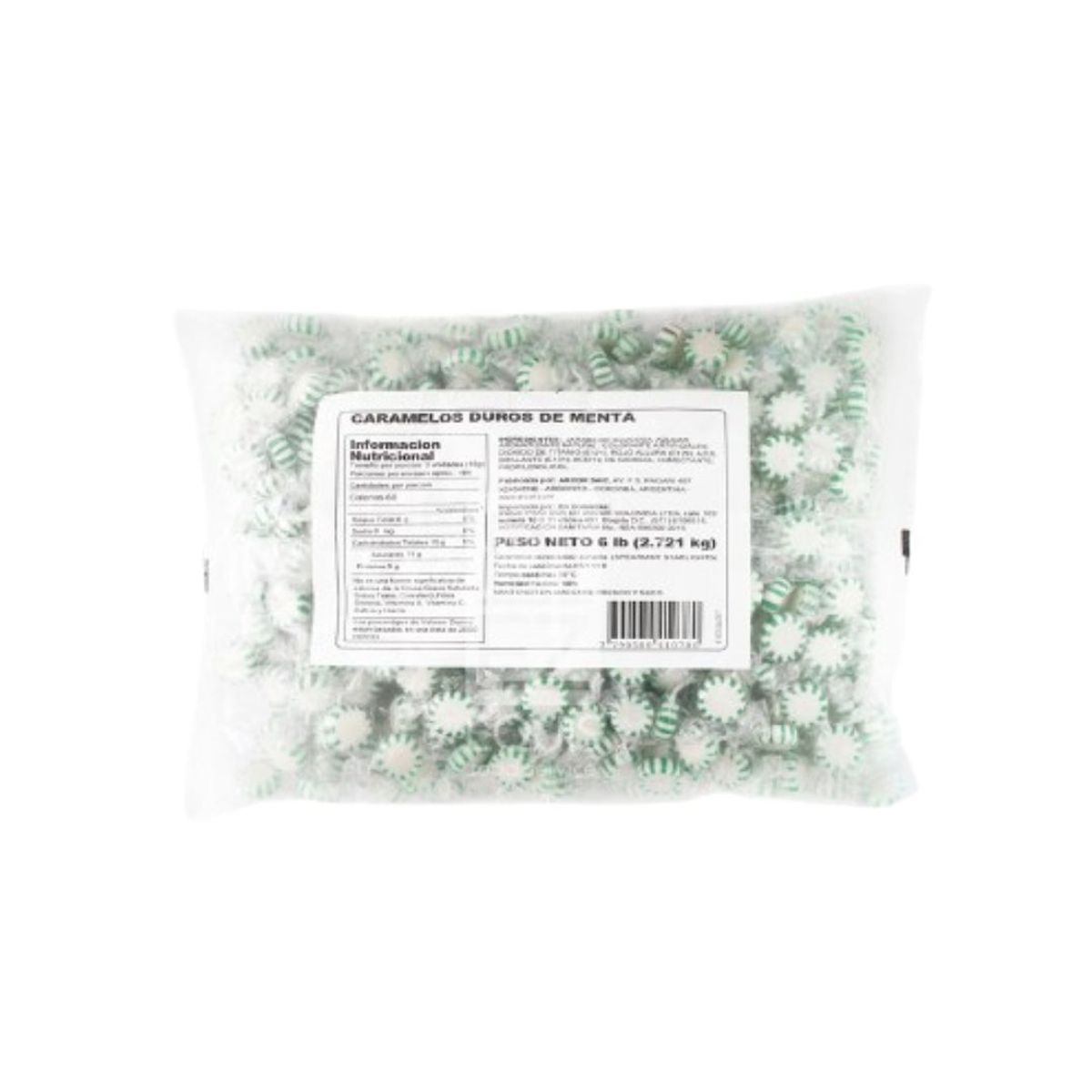 10X Menta Verde Starlight Bolsa x 6 Libras Aprox 545 Und