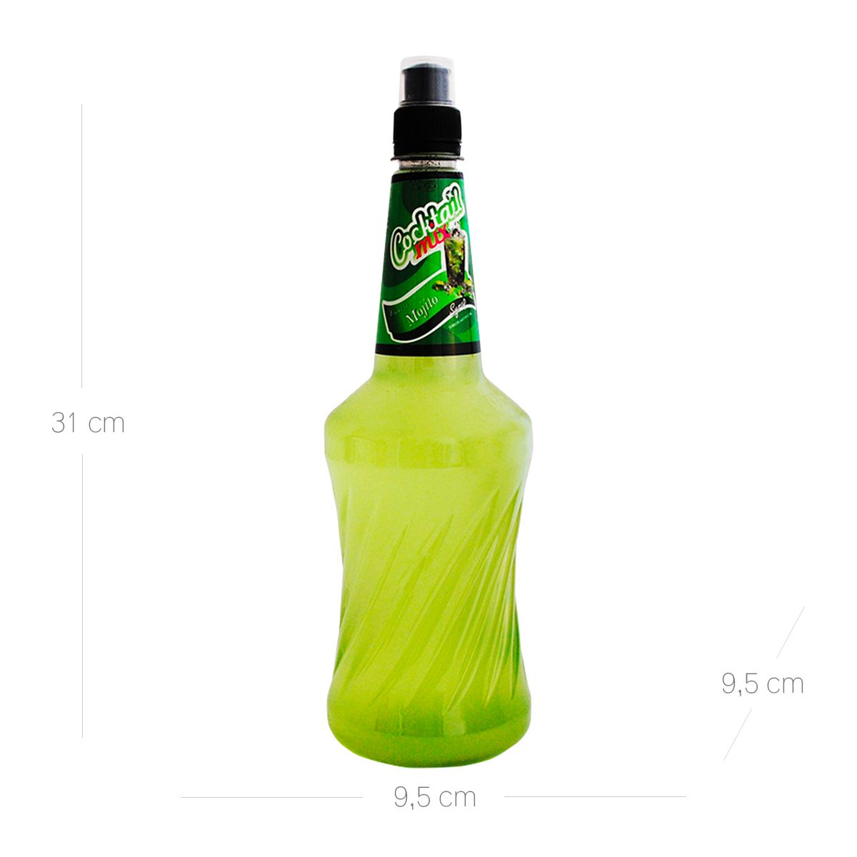 10X Cóctel Mix Syrup Mojito x 1000 Ml Pet