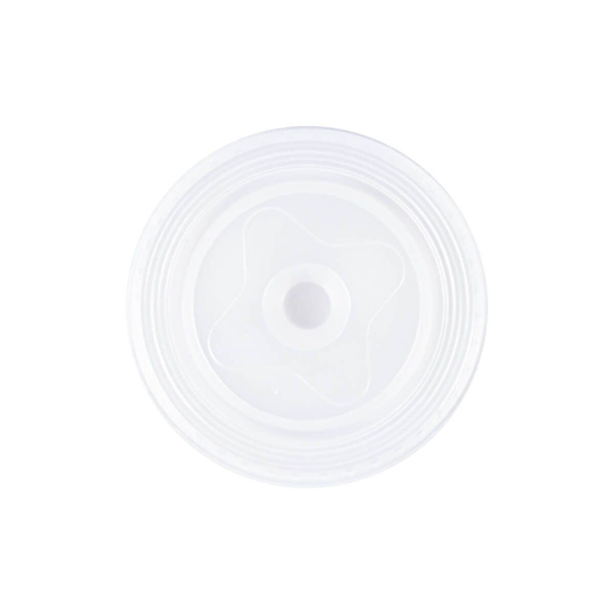 10X Tapa Vaso RigidoTraslúcido 3,5 Oz 6 Oz 7 Oz x 50 Unid x Paquete