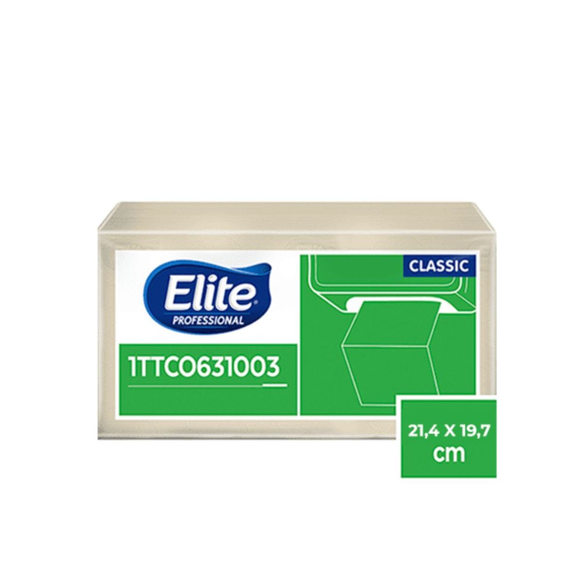 10X Toalla Mano Natural Interfol HD 631003 Elite x 150 Und x PAQUETE